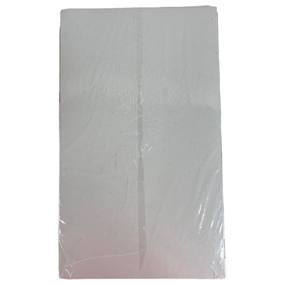 Vintage Christmas Table Cover Beach Santa Claus Toy Tablecloth Paper New 54”x96” - Picture 3 of 5